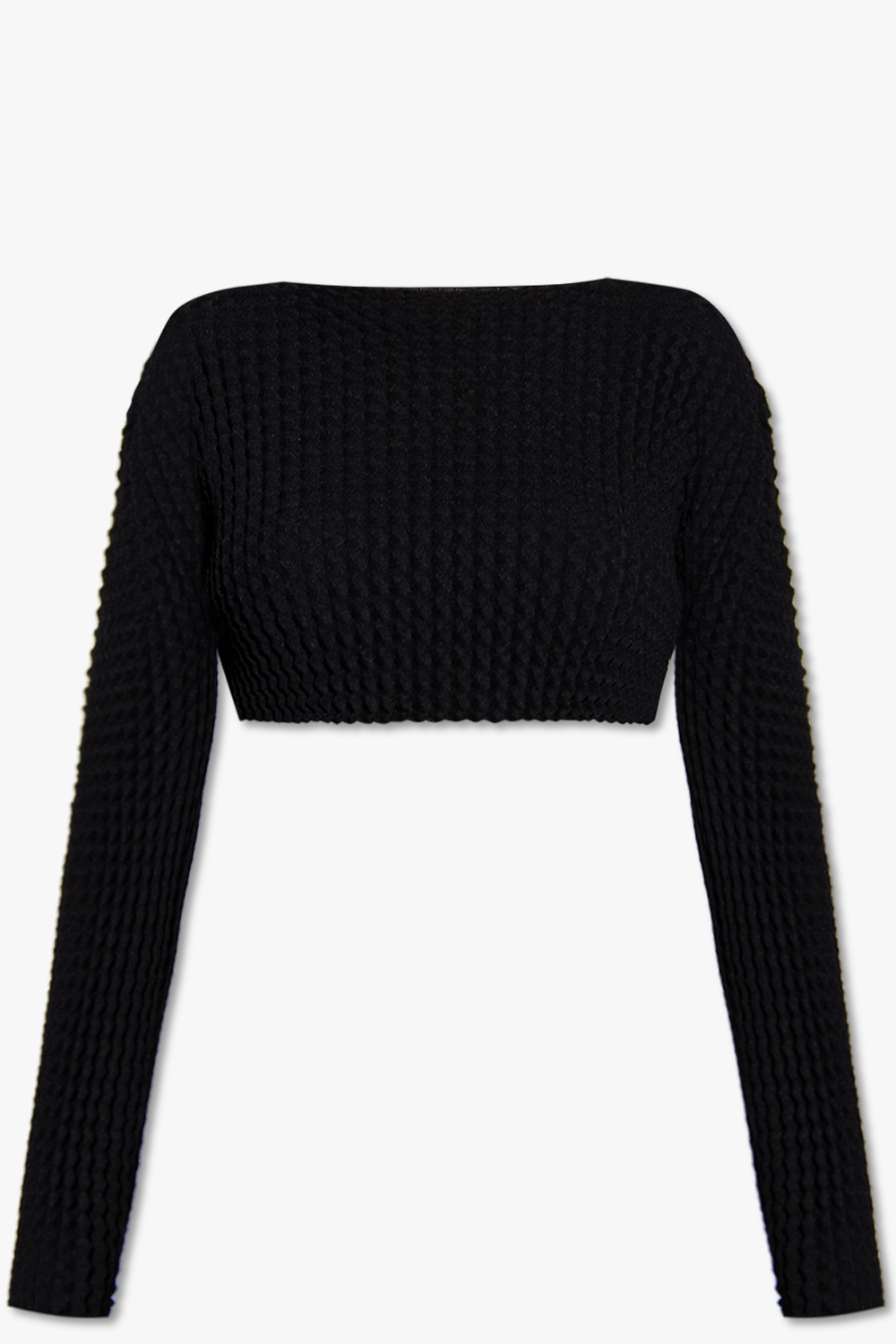 ISSEY MIYAKE 19AW BLINK セットアップ ブラック Pleats Please Issey Miyake Women's Long Sleeve Pleats Crew
